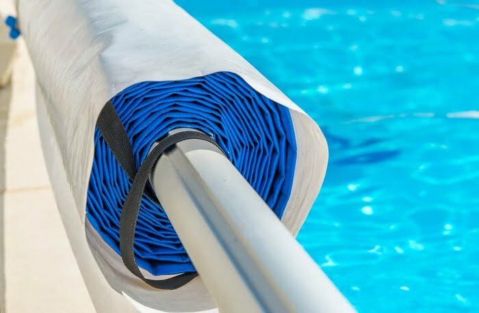 swimming pool cover roll up