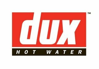 dux hot water logo